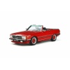 otto mobile - 1:18 mercedes-benz 500 sl amg (r107) red 1986