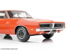 Otto Mobile - 1:12 Dodge Charger Hemi Orange 1969 - Limited Edition Resin Model