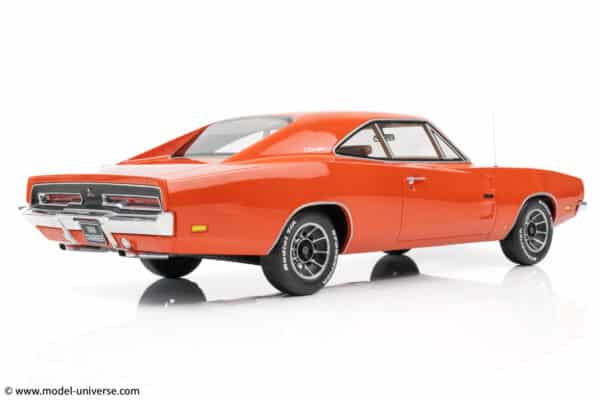 Otto Mobile - 1:12 Dodge Charger Hemi Orange 1969 - Limited Edition Resin Model