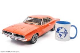Otto Mobile - 1:12 Dodge Charger Hemi Orange 1969 - Limited Edition Resin Model