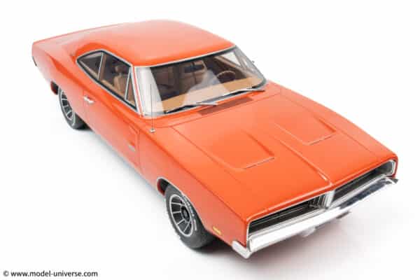 Otto Mobile - 1:12 Dodge Charger Hemi Orange 1969 - Limited Edition Resin Model
