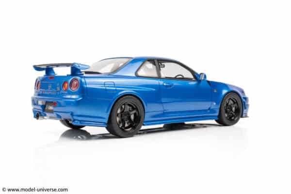 Otto Mobile - 1:12 Nissan Skyline GT-R (R34) Z-Tune Blue 2005 - Limited Edition Resin Model