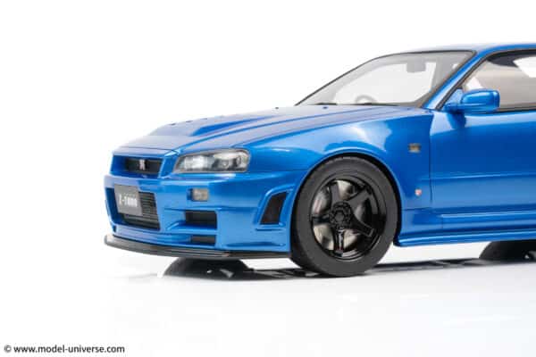 Otto Mobile - 1:12 Nissan Skyline GT-R (R34) Z-Tune Blue 2005 - Limited Edition Resin Model