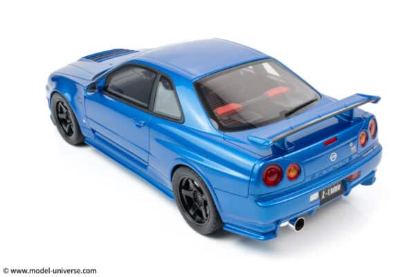 Otto Mobile - 1:12 Nissan Skyline GT-R (R34) Z-Tune Blue 2005 - Limited Edition Resin Model