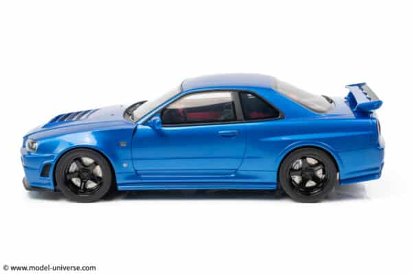 Otto Mobile - 1:12 Nissan Skyline GT-R (R34) Z-Tune Blue 2005 - Limited Edition Resin Model