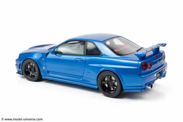 Otto Mobile - 1:12 Nissan Skyline GT-R (R34) Z-Tune Blue 2005 - Limited Edition Resin Model
