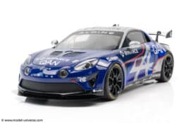 Alpine A110 GT4 Evo Blue Alpine ESports Series 2024 - 1:18 Scale Limited Edition Resin Model by Otto Mobile