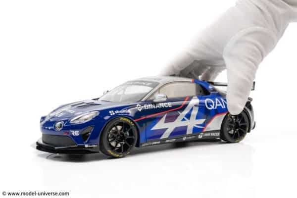 Alpine A110 GT4 Evo Blue Alpine ESports Series 2024 - 1:18 Scale Limited Edition Resin Model by Otto Mobile
