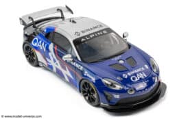 Alpine A110 GT4 Evo Blue Alpine ESports Series 2024 - 1:18 Scale Limited Edition Resin Model by Otto Mobile