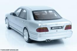 Otto Mobile - 1:18 Mercedes-Benz E55 AMG W210 Brilliant Silver 2001 - Limited Edition Resin Model
