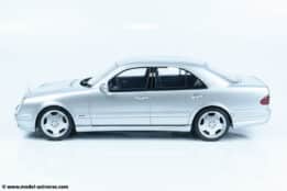 Otto Mobile - 1:18 Mercedes-Benz E55 AMG W210 Brilliant Silver 2001 - Limited Edition Resin Model