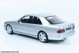 Otto Mobile - 1:18 Mercedes-Benz E55 AMG W210 Brilliant Silver 2001 - Limited Edition Resin Model