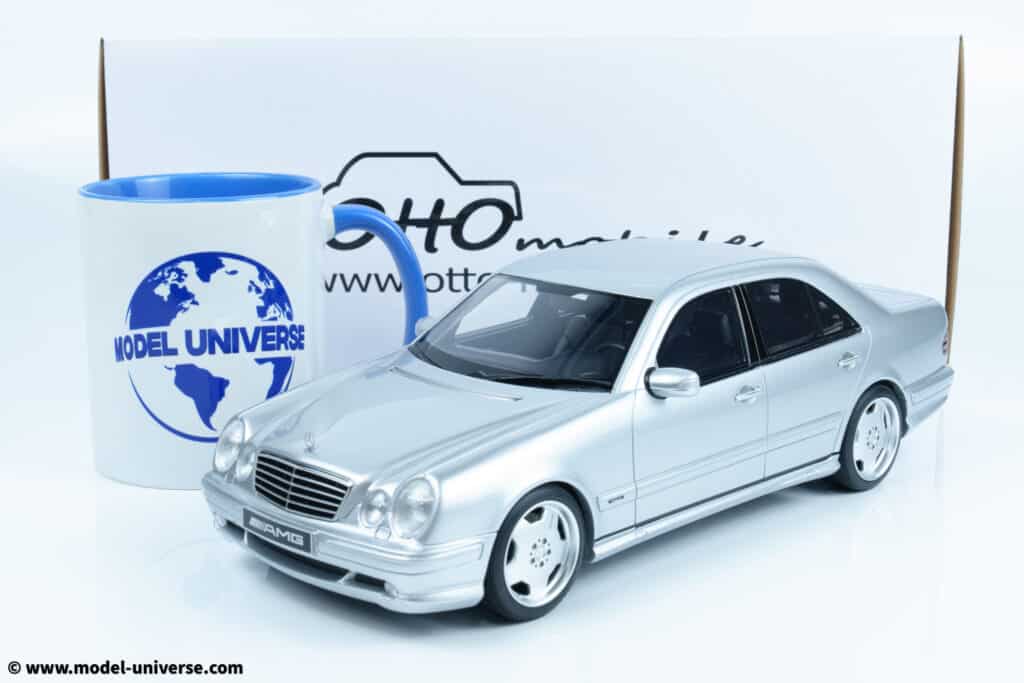 Otto Mobile Announces New Models for May & June 2025 8 Otto Mobile - 1:18 Mercedes-Benz E55 AMG W210 Brilliant Silver 2001 - Limited Edition Resin Model