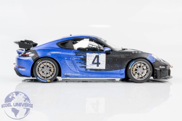 Otto Mobile - 1:18 Porsche Cayman 718 GT4 RS Clubsport 2021 - Limited Edition Resin Model 11 otto OT469 Porsche 718 GT4 RS Clubsport Blue 2
