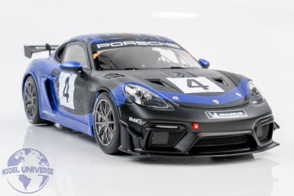 Otto Mobile - 1:18 Porsche Cayman 718 GT4 RS Clubsport 2021 - Limited Edition Resin Model 9 otto OT469 Porsche 718 GT4 RS Clubsport Blue 3