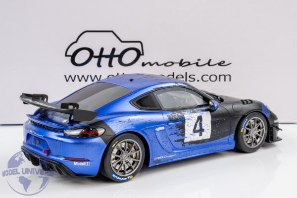 otto OT469 Porsche 718 GT4 RS Clubsport Blue 5