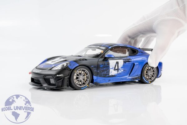Otto Mobile - 1:18 Porsche Cayman 718 GT4 RS Clubsport 2021 - Limited Edition Resin Model 8 otto OT469 Porsche 718 GT4 RS Clubsport Blue