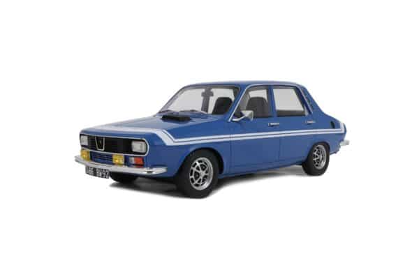 Otto Mobile 1:12 Renault 12 Gordini 1972 Blue 418 (G101) Limited Edition Resin Model