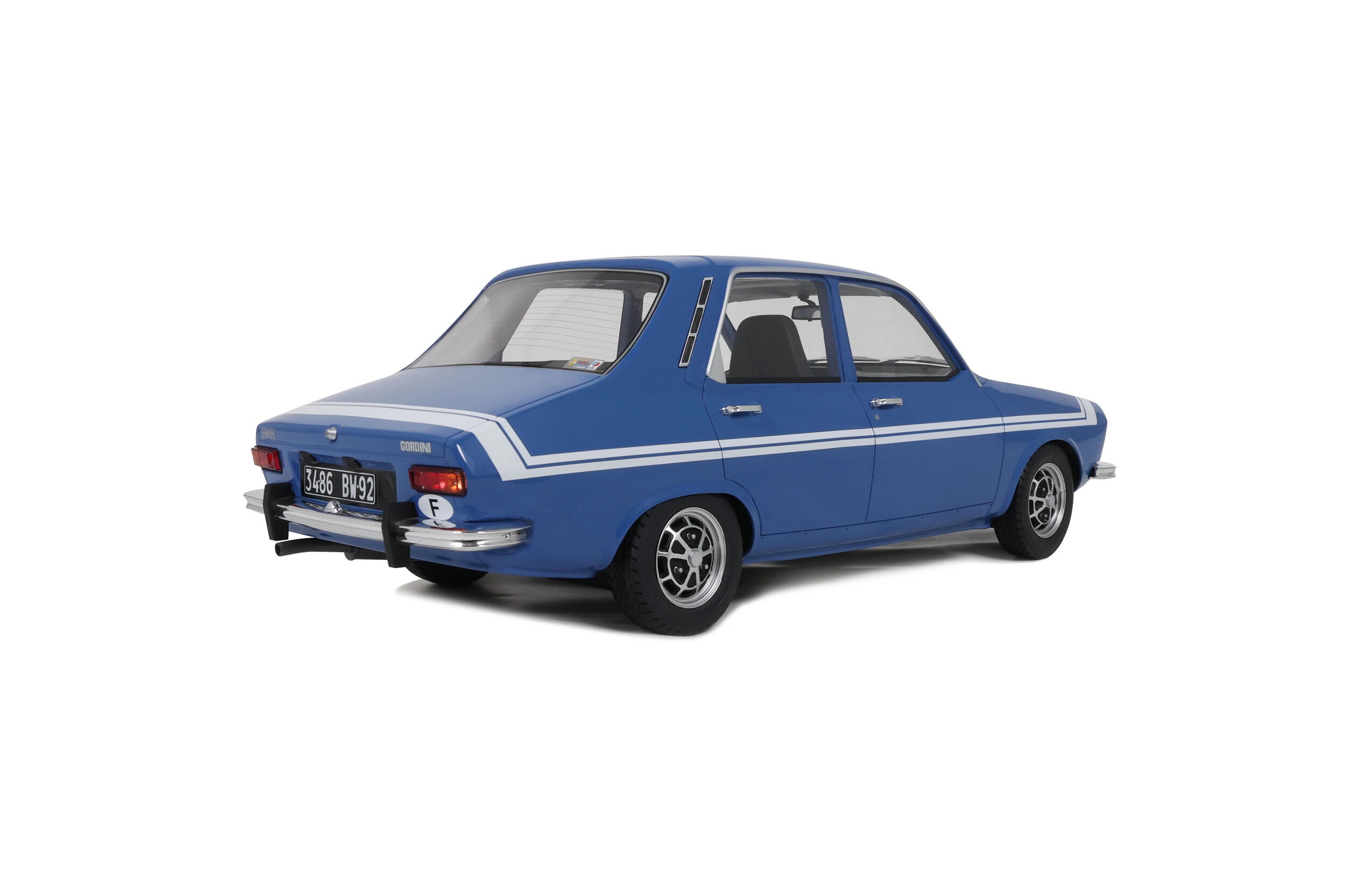 Otto Mobile 1:12 Renault 12 Gordini 1972 Blue 418 (G101) Limited Edition Resin Model 2 Otto Mobile 1:12 Renault 12 Gordini 1972 Blue 418 (G101) Limited Edition Resin Model - Image 2