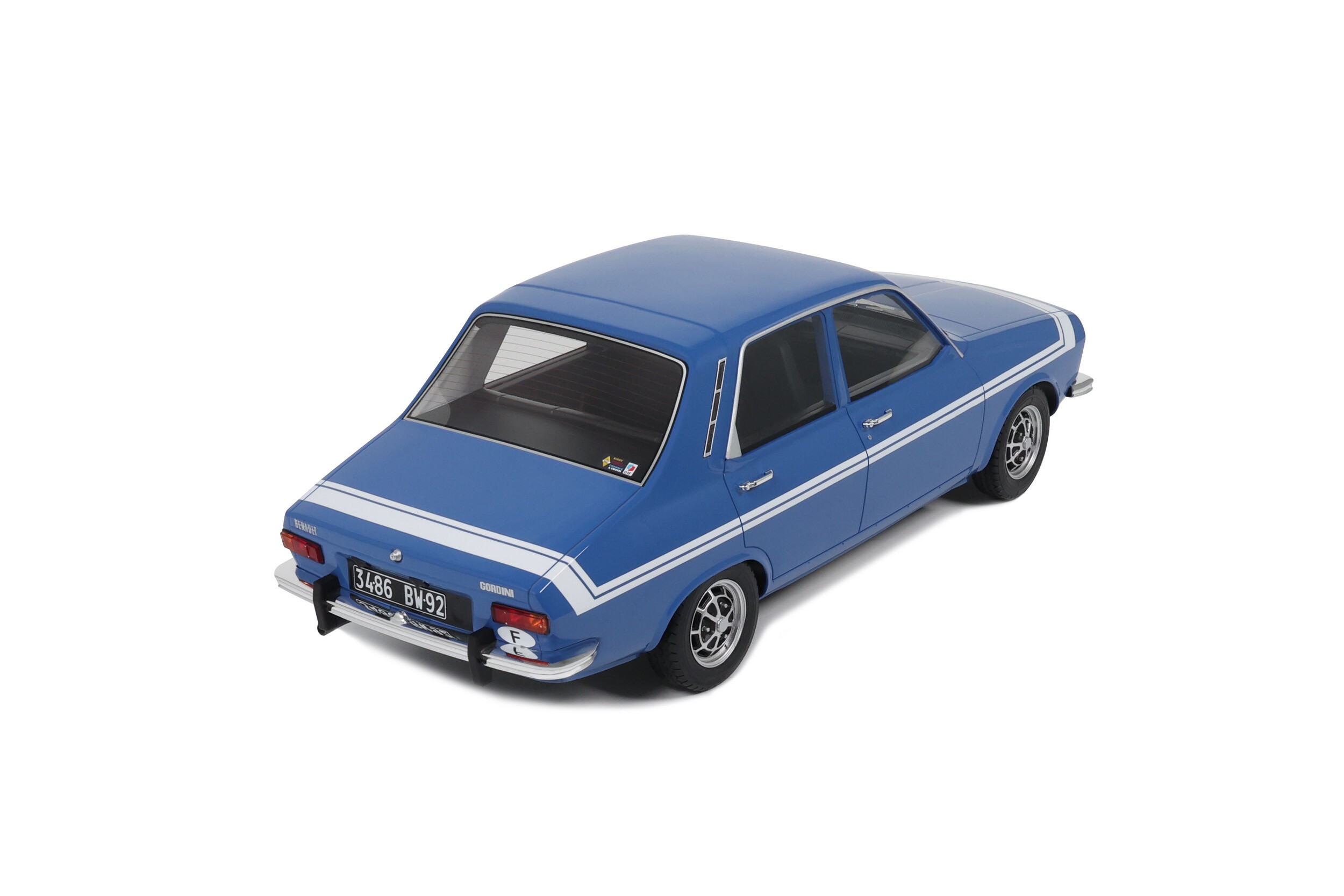 Otto Mobile 1:12 Renault 12 Gordini 1972 Blue 418 (G101) Limited Edition Resin Model 9 Otto Mobile 1:12 Renault 12 Gordini 1972 Blue 418 (G101) Limited Edition Resin Model - Image 9