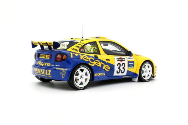 Otto Mobile 1:18 Renault Megane Maxi No.33 Martin Rowe 1998 San Remo Rally (OT1195) Limited Edition Resin Model 12 Otto Mobile 1:18 Renault Megane Maxi No.33 Martin Rowe 1998 San Remo Rally (OT1195) Limited Edition Resin Model