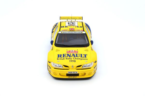 Otto Mobile 1:18 Renault Megane Maxi No.33 Martin Rowe 1998 San Remo Rally (OT1195) Limited Edition Resin Model 18 Otto Mobile 1:18 Renault Megane Maxi No.33 Martin Rowe 1998 San Remo Rally (OT1195) Limited Edition Resin Model