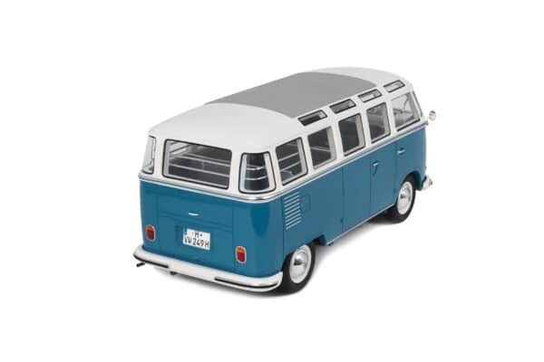 Otto Mobile 1:12 Volkswagen Combi Type 2 (T1) Samba 1962 Regatta Blue (G102) Limited Edition Resin Model 17 Otto Mobile 1:12 Volkswagen Combi Type 2 (T1) Samba 1962 Regatta Blue (G102) Limited Edition Resin Model