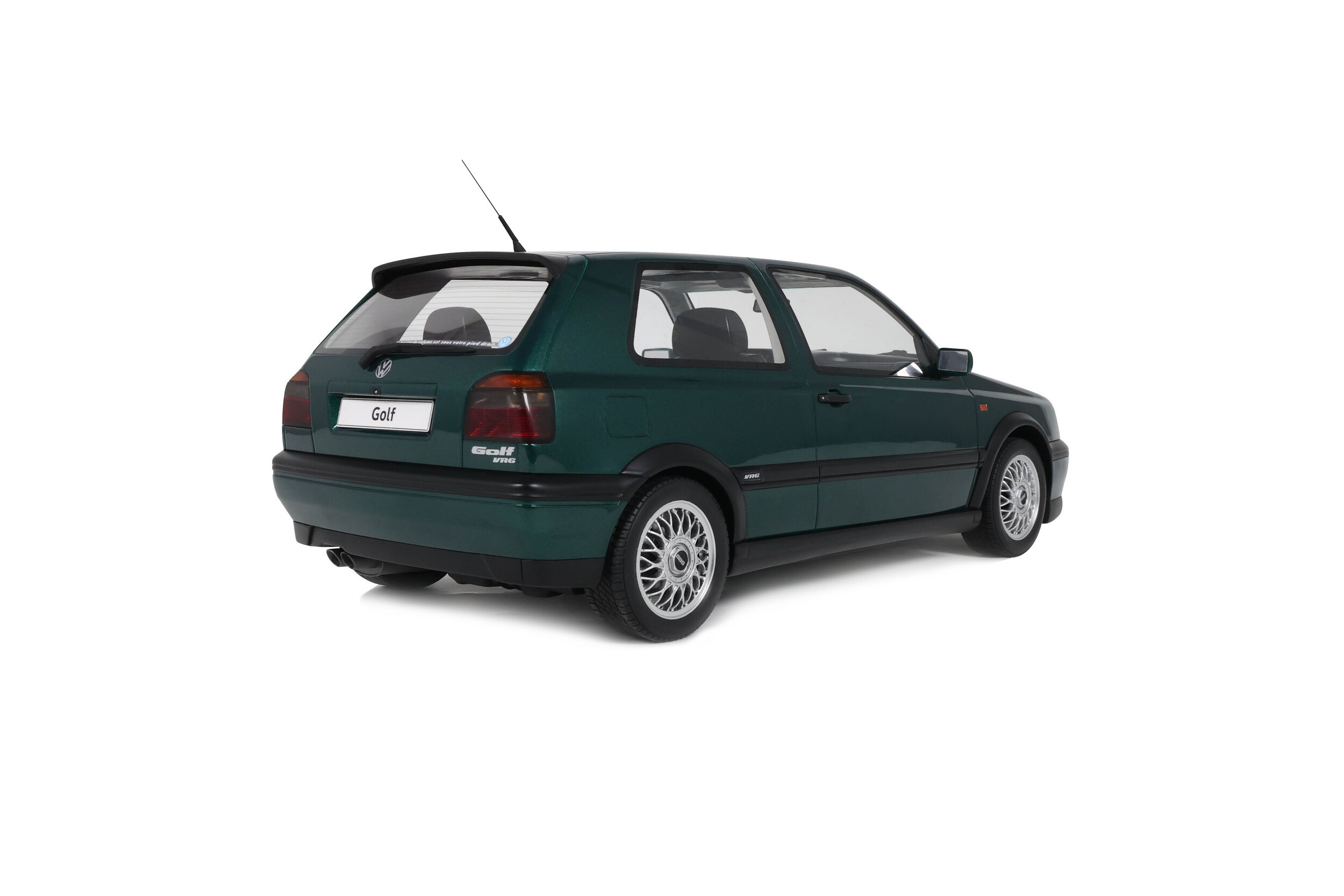 Otto Mobile 1:12 Volkswagen Golf III VR6 Carat 1992 Dragon Green (G099) Limited Edition Resin Model 2 Otto Mobile 1:12 Volkswagen Golf III VR6 Carat 1992 Dragon Green (G099) Limited Edition Resin Model - Image 2