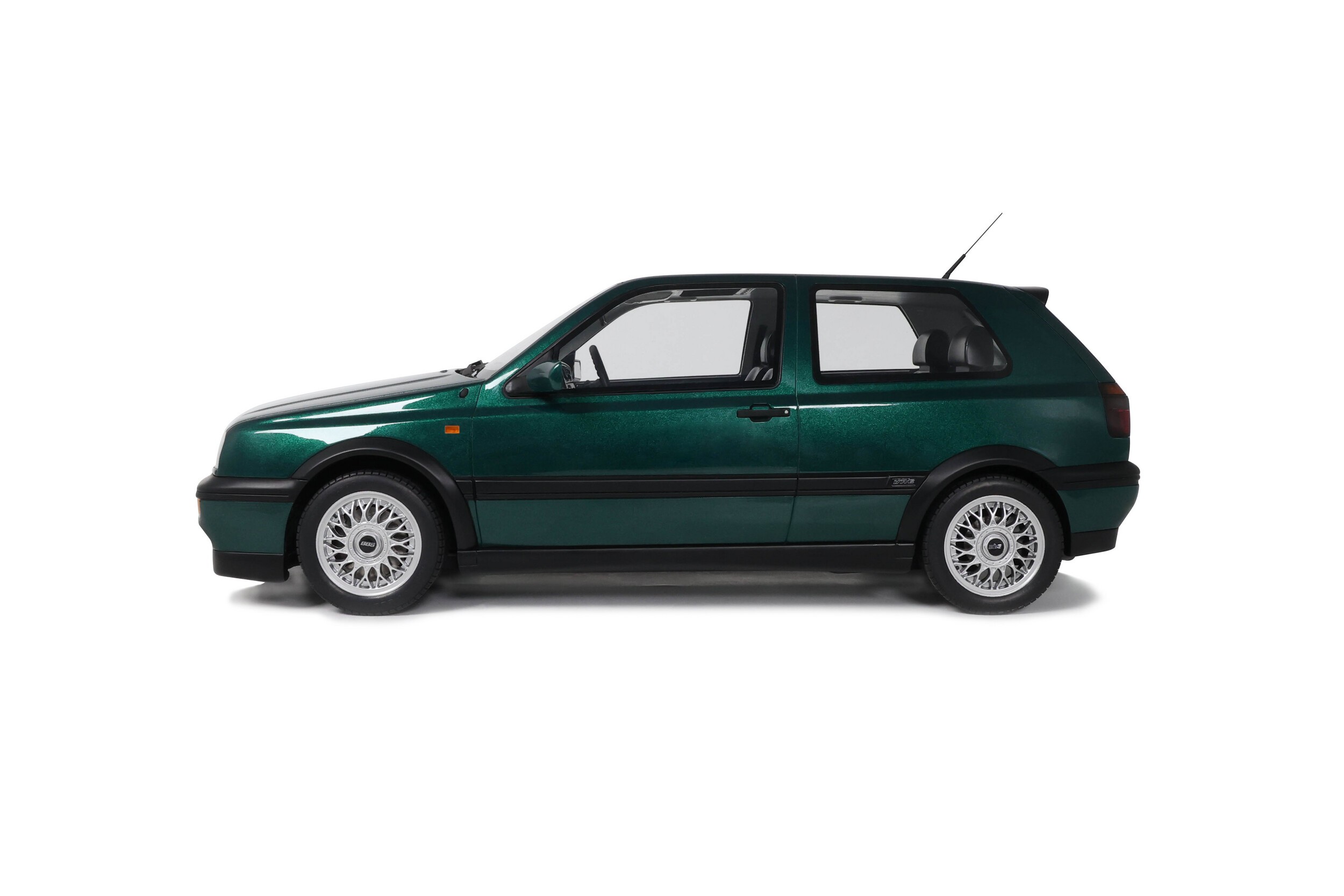 Otto Mobile 1:12 Volkswagen Golf III VR6 Carat 1992 Dragon Green (G099) Limited Edition Resin Model 3 Otto Mobile 1:12 Volkswagen Golf III VR6 Carat 1992 Dragon Green (G099) Limited Edition Resin Model - Image 3