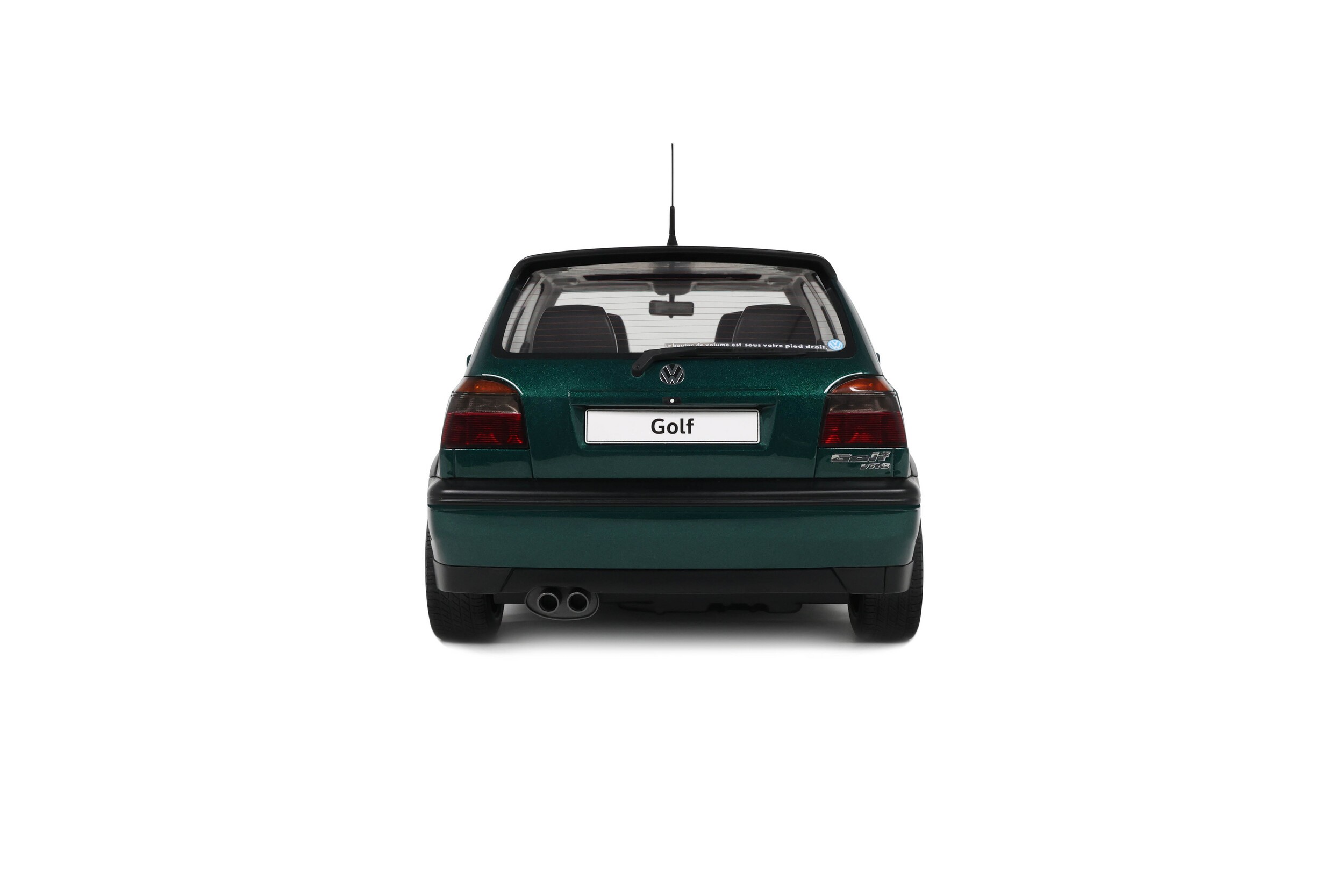 Otto Mobile 1:12 Volkswagen Golf III VR6 Carat 1992 Dragon Green (G099) Limited Edition Resin Model 5 Otto Mobile 1:12 Volkswagen Golf III VR6 Carat 1992 Dragon Green (G099) Limited Edition Resin Model - Image 5
