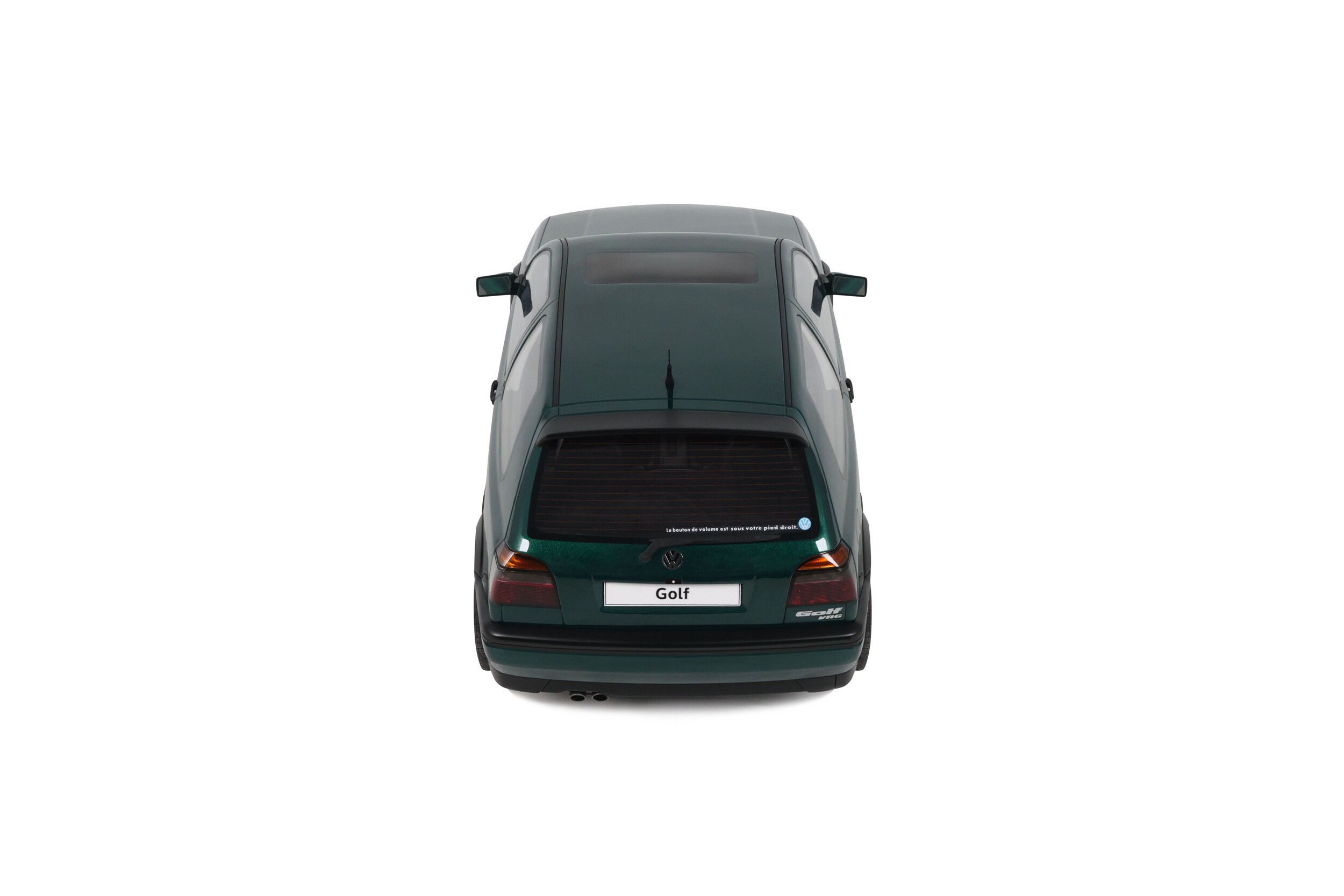 Otto Mobile 1:12 Volkswagen Golf III VR6 Carat 1992 Dragon Green (G099) Limited Edition Resin Model 11 Otto Mobile 1:12 Volkswagen Golf III VR6 Carat 1992 Dragon Green (G099) Limited Edition Resin Model - Image 11