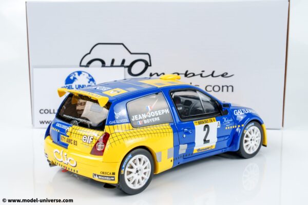 Otto Mobile - 1:18 Renault Clio S1600 No.2 Simon Jean-Joseph Barun Rally Zlin 2004 - Limited Edition Resin Model 8 Otto Mobile - 1:18 Renault Clio S1600 No.2 Simon Jean-Joseph Barun Rally Zlin 2004 - Limited Edition Resin Model