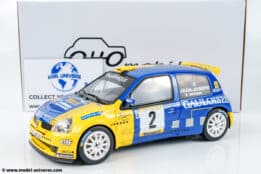 Otto Mobile - 1:18 Renault Clio S1600 No.2 Simon Jean-Joseph Barun Rally Zlin 2004 - Limited Edition Resin Model