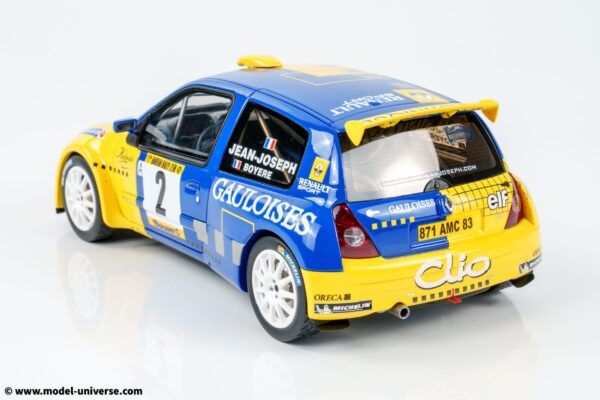 Otto Mobile - 1:18 Renault Clio S1600 No.2 Simon Jean-Joseph Barun Rally Zlin 2004 - Limited Edition Resin Model 12 Otto Mobile - 1:18 Renault Clio S1600 No.2 Simon Jean-Joseph Barun Rally Zlin 2004 - Limited Edition Resin Model