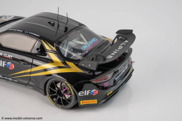 1:18 Alpine A110 GT4 Evo GT4 European Series 2024 P.Huteau, L.Hurgon - Limited Edition Resin Model by Otto Mobile