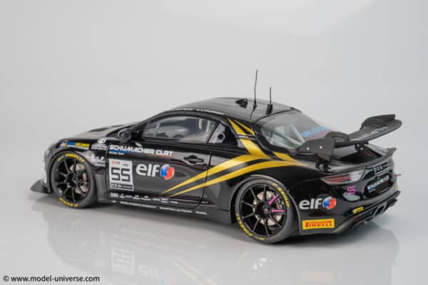 1:18 Alpine A110 GT4 Evo GT4 European Series 2024 P.Huteau, L.Hurgon - Limited Edition Resin Model by Otto Mobile