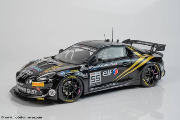 1:18 Alpine A110 GT4 Evo GT4 European Series 2024 P.Huteau, L.Hurgon - Limited Edition Resin Model by Otto Mobile
