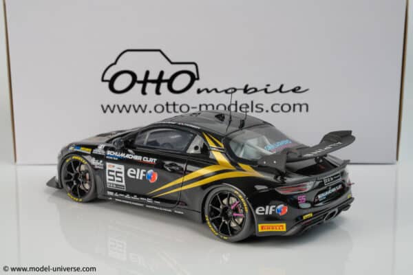 1:18 Alpine A110 GT4 Evo GT4 European Series 2024 P.Huteau, L.Hurgon - Limited Edition Resin Model by Otto Mobile