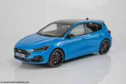 1:18 Ford Focus ST Edition Azure Blue 2022 - Limited Edition Resin Model by Otto Mobile