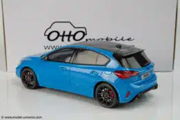 1:18 Ford Focus ST Edition Azure Blue 2022 - Limited Edition Resin Model by Otto Mobile