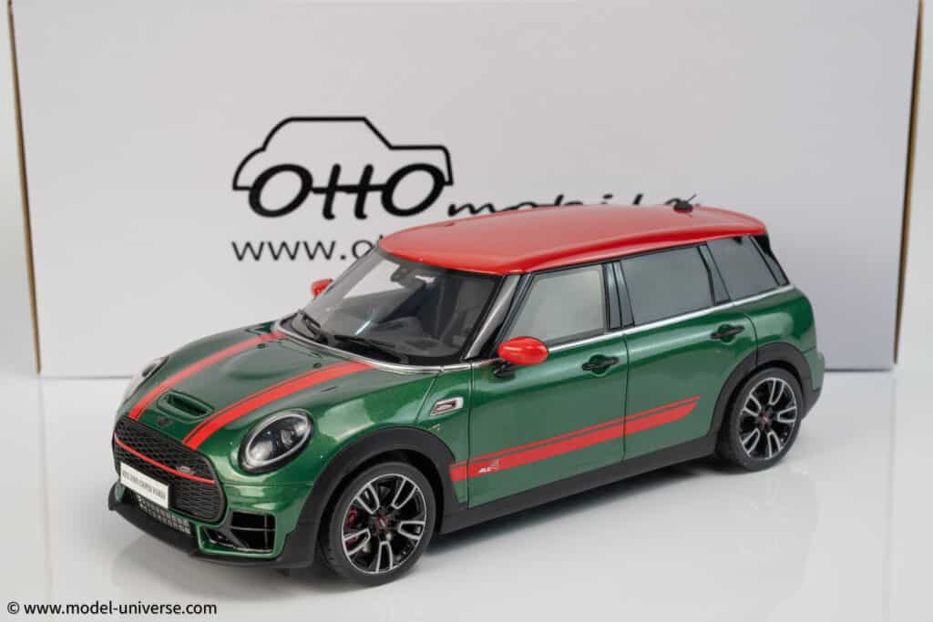 Latest arrivals at model-universe.com include Ford Mustang GT's by KK Scale, McLaren F1's by LCD, the large scale Lancia Stratos by Otto, and much more ... 4 1:18 Mini Clubman (F54) JCW British Green 2021 - Limited Edition Resin Model by Otto Mobile