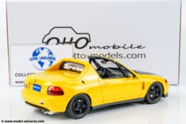 Otto Mobile - 1:18 Honda Civic Del Sol Phoenix Yellow 1996 - Limited Edition Resin Model