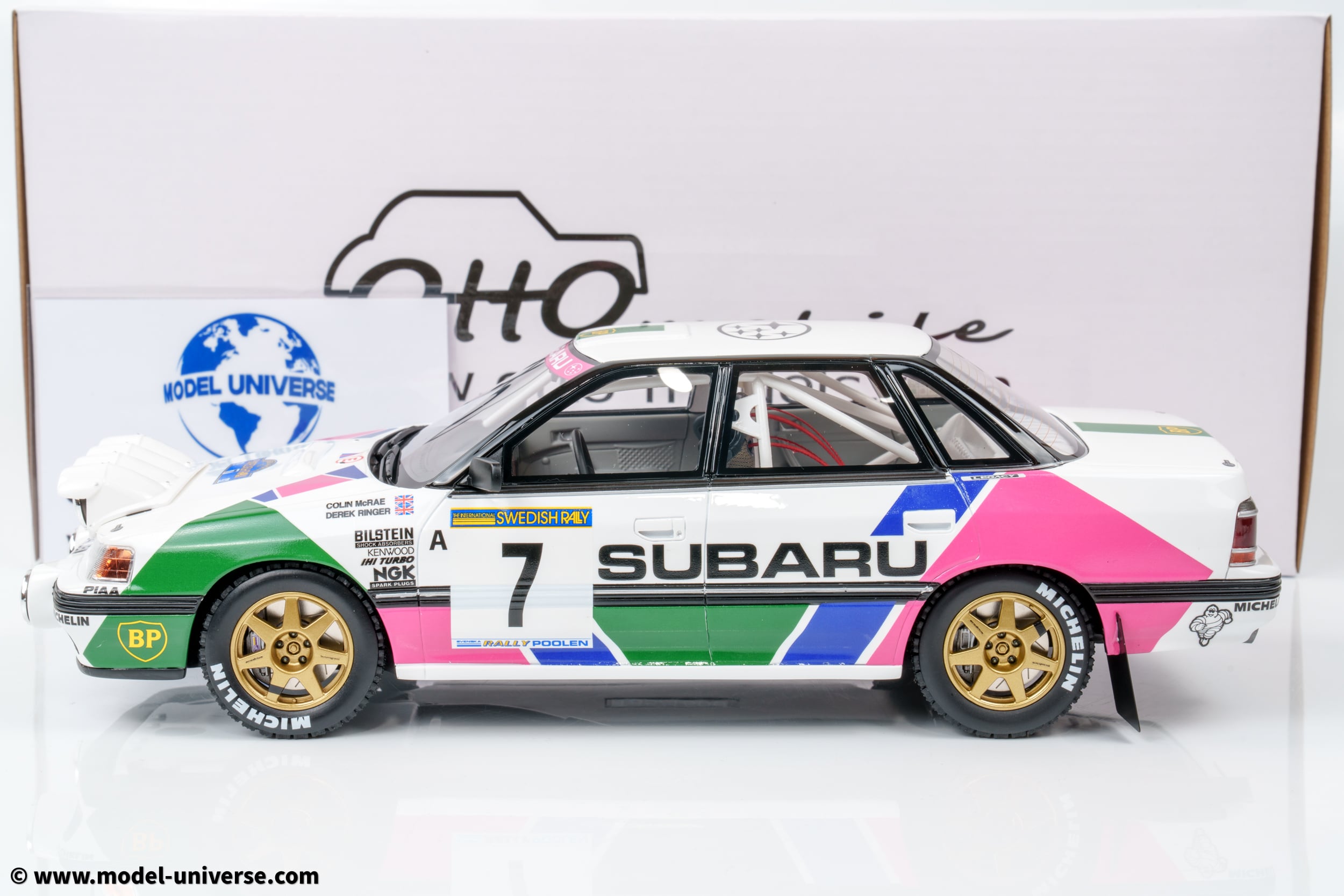 Otto Mobile - 1:18 Subaru Legacy RS GR.A Colin McRae Swedish Rally
