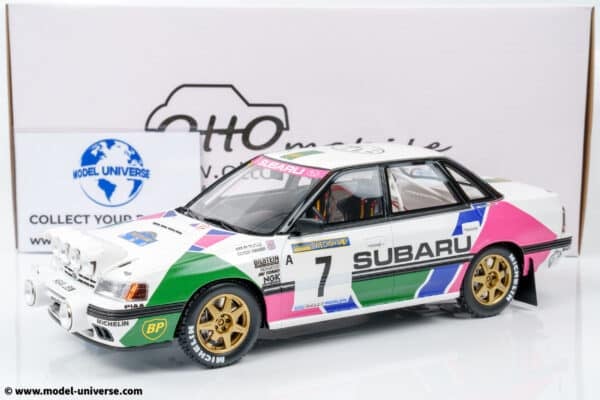 Otto Mobile - 1:18 Subaru Legacy RS GR.A Colin McRae Swedish Rally 1992 - Limited Edition Resin Model