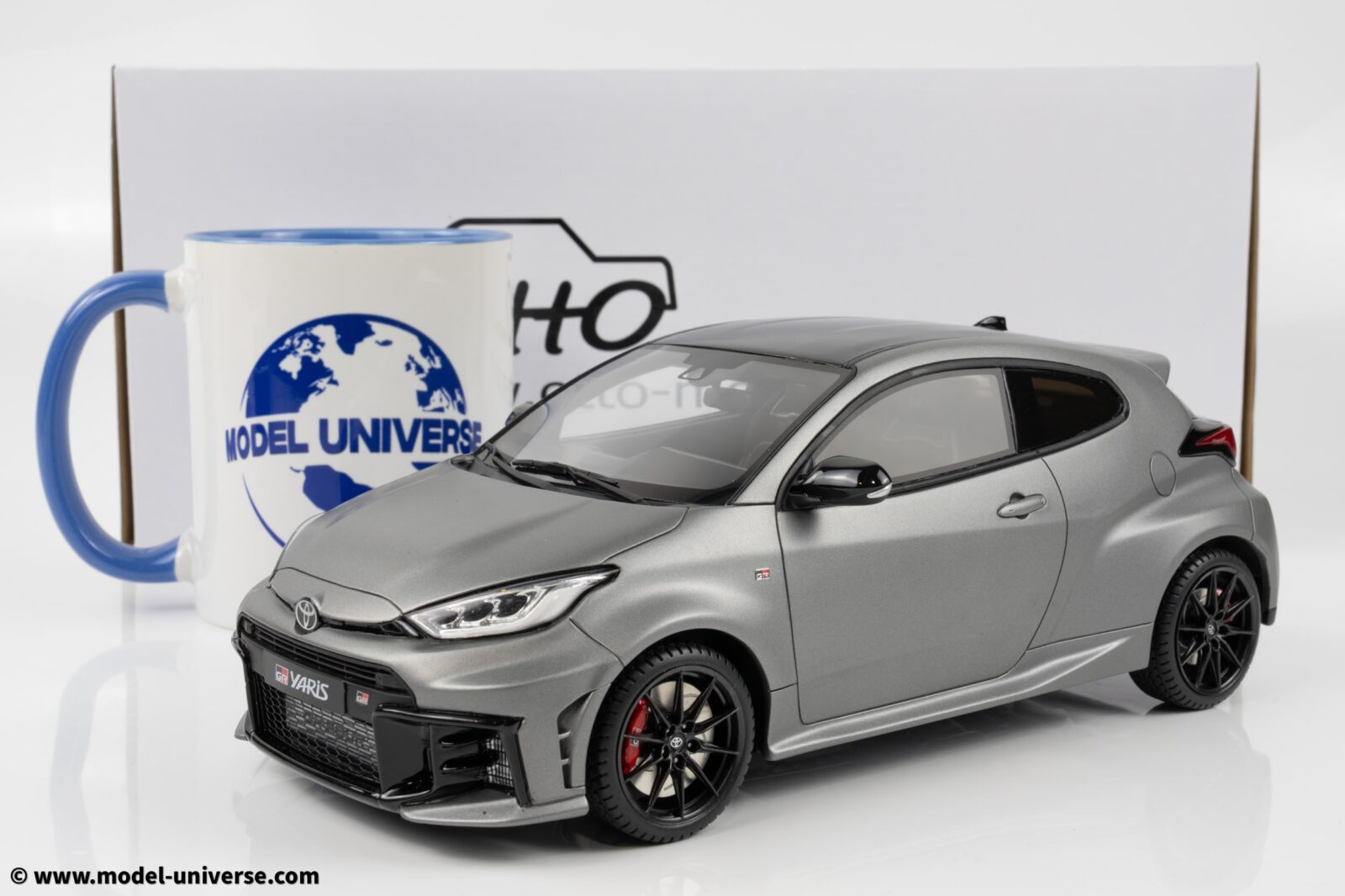 Otto mobile 1/18 トヨタ GRヤリス Otto Mobile 1:18 Toyota GR Yaris Precious Metal Grey Resin Model