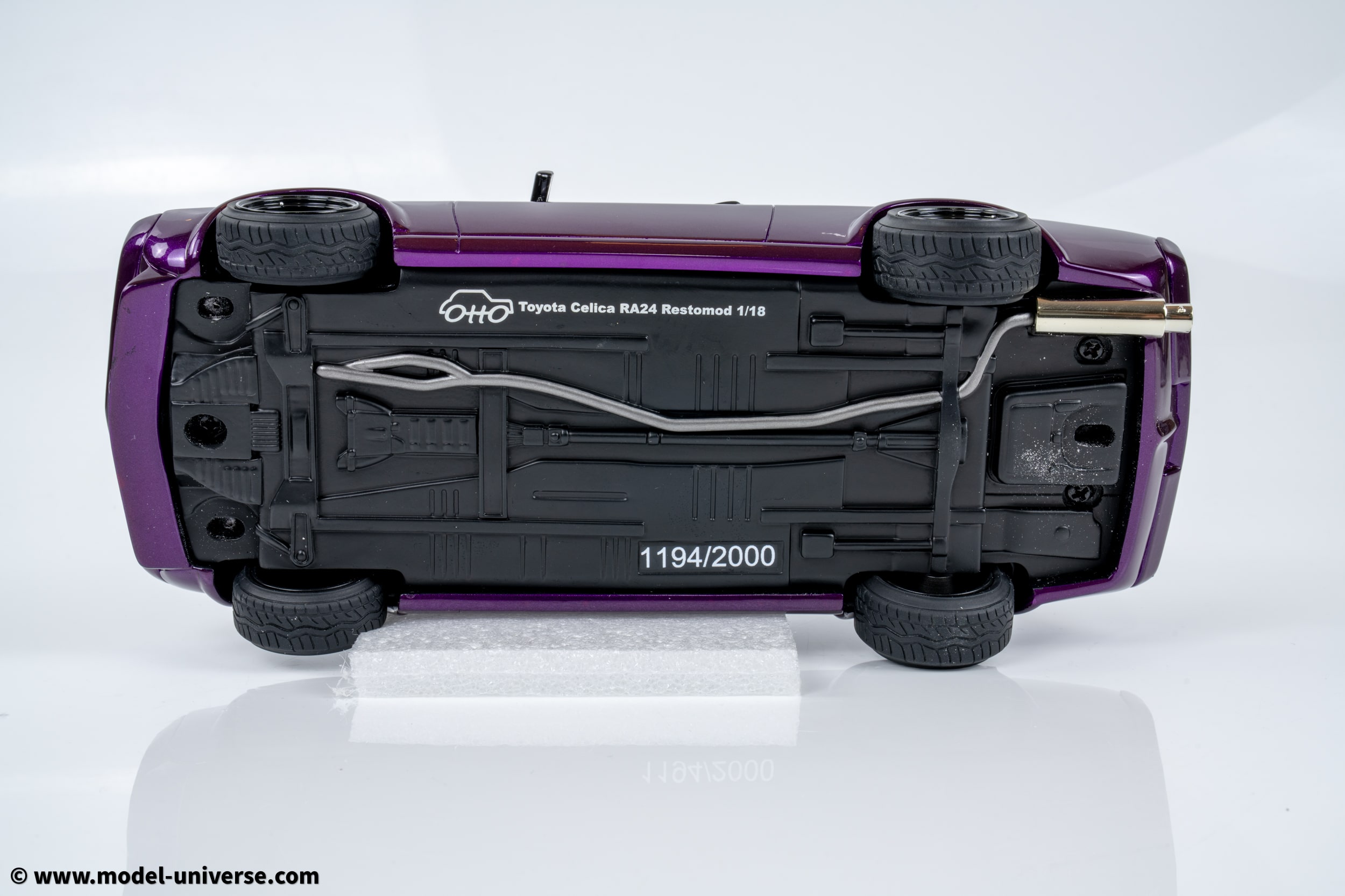 Otto Mobile - 1:18 Toyota Celica (RA24) Restomod Mightnight Purple 2015 - Limited Edition Resin Model 9 Otto Mobile - 1:18 Toyota Celica (RA24) Restomod Mightnight Purple 2015 - Limited Edition Resin Model