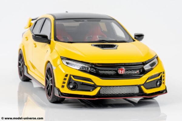Otto Mobile - 1:18 Honda Civic Type R FK8 Euro Spec Sunlight Yellow 2020 - Limited Edition Resin Model 17 Otto Mobile - 1:18 Honda Civic Type R FK8 Euro Spec Sunlight Yellow 2020 - Limited Edition Resin Model