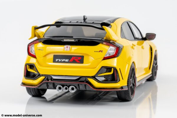 Otto Mobile - 1:18 Honda Civic Type R FK8 Euro Spec Sunlight Yellow 2020 - Limited Edition Resin Model 18 Otto Mobile - 1:18 Honda Civic Type R FK8 Euro Spec Sunlight Yellow 2020 - Limited Edition Resin Model