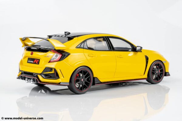 Otto Mobile - 1:18 Honda Civic Type R FK8 Euro Spec Sunlight Yellow 2020 - Limited Edition Resin Model 15 Otto Mobile - 1:18 Honda Civic Type R FK8 Euro Spec Sunlight Yellow 2020 - Limited Edition Resin Model