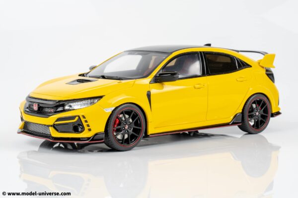 Otto Mobile - 1:18 Honda Civic Type R FK8 Euro Spec Sunlight Yellow 2020 - Limited Edition Resin Model 14 Otto Mobile - 1:18 Honda Civic Type R FK8 Euro Spec Sunlight Yellow 2020 - Limited Edition Resin Model